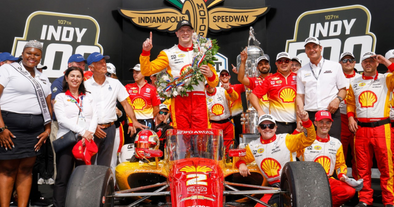 JOSEF NEWGARDEN PREVAILS DURING WILD INDIANAPOLIS 500 TO CAPTURE CHEVROLET’S 12TH WIN IN LONG-STANDING HISTORY