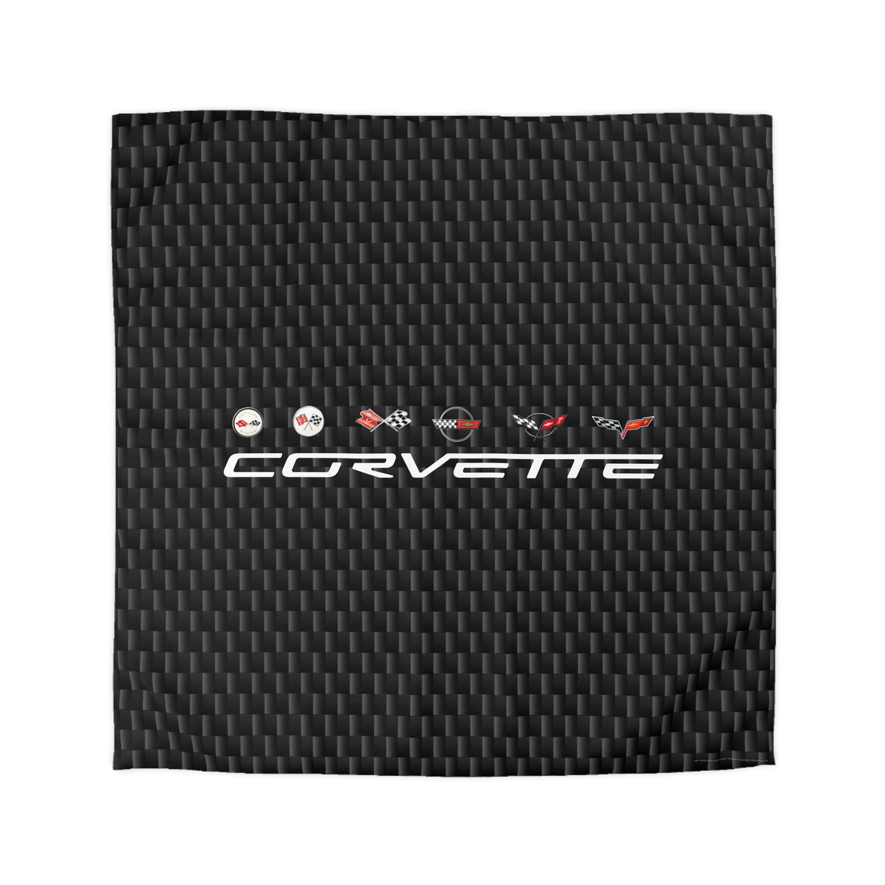 Corvette C1-C6 Microfiber Carbon Duvet Cover – Perfect for Car Enthusiasts!