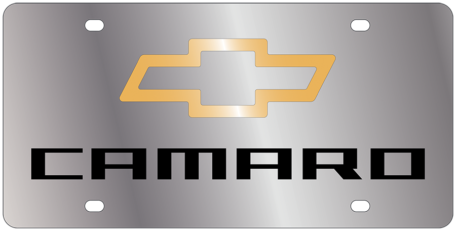 2010 Chevrolet Camaro Stainless Steel License Plate