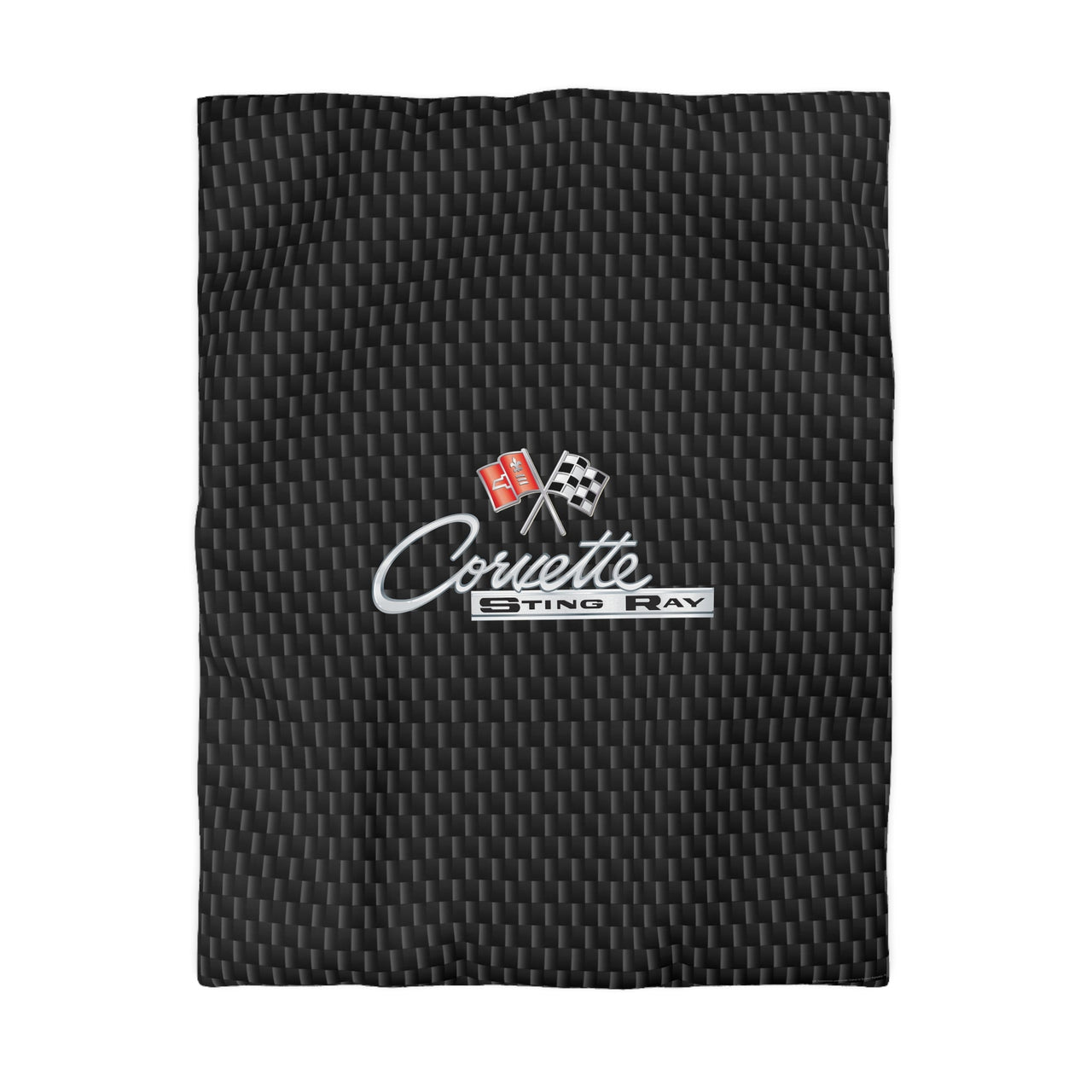 Corvette C2 Microfiber Carbon Duvet Cover – Perfect for Car Enthusiasts!