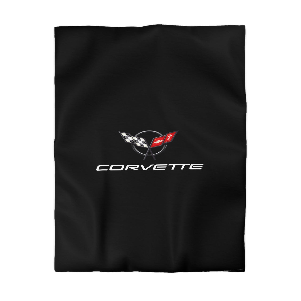 Corvette C5 Microfiber Black Duvet Cover – Perfect for Car Enthusiasts!