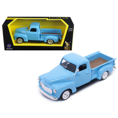 1950-gmc-pickup-truck-blue-1-43-diecast-model-car-by-road-signature