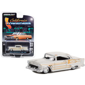1955-chevrolet-bel-air-custom-gray-and-gold-graphics-california-lowriders-1-64-diecast