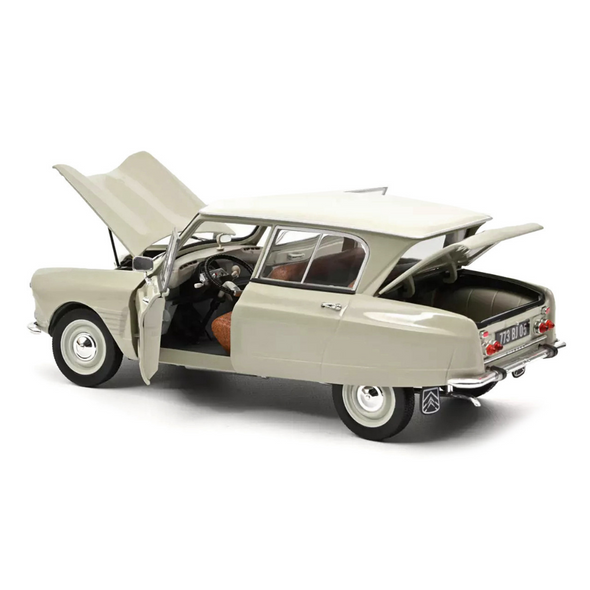 1965-citroen-ami-6-pavos-white-with-beige-top-1-18-diecast-model-car-by-norev