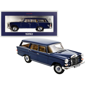 1966-mercedes-benz-200-universal-dark-blue-1-18-diecast-model-car-by-norev
