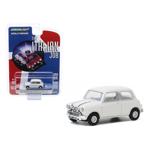 1967-austin-mini-cooper-s-1275-mki-white-the-italian-job-1969-movie-hollywood-series-release-28-1-64-diecast-model-car-by-greenlight