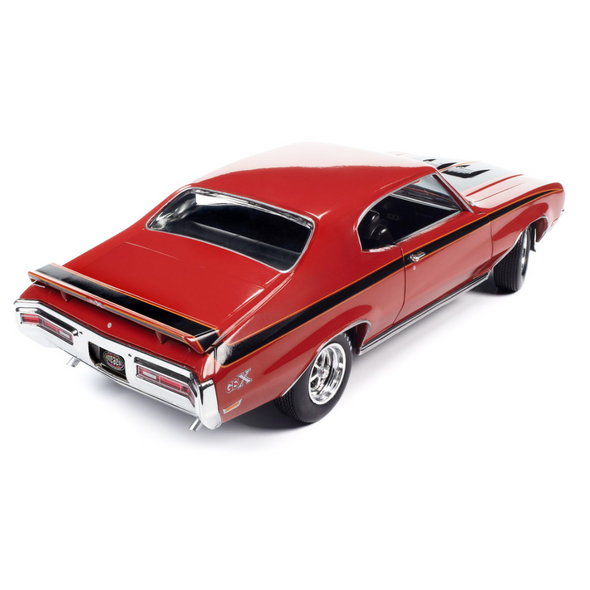 1972 Buick GSX Fire Red (Muscle Car & Corvette Nationals) 1/18 Diecast Model Car by Auto World