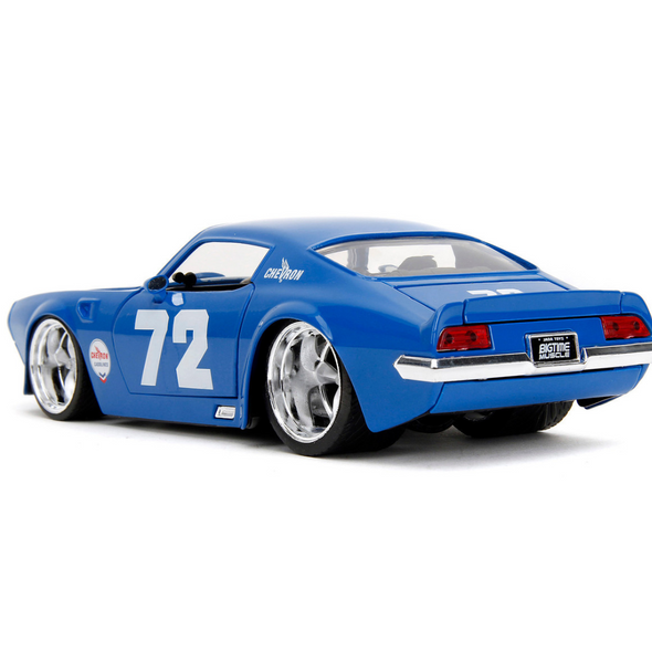 1972-pontiac-firebird-72-blue-chevron-series-1-24-diecast-model-car-by-jada