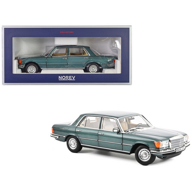 1979-mercedes-benz-450-sel-6-9-petrol-green-metallic-1-18-diecast-model-car