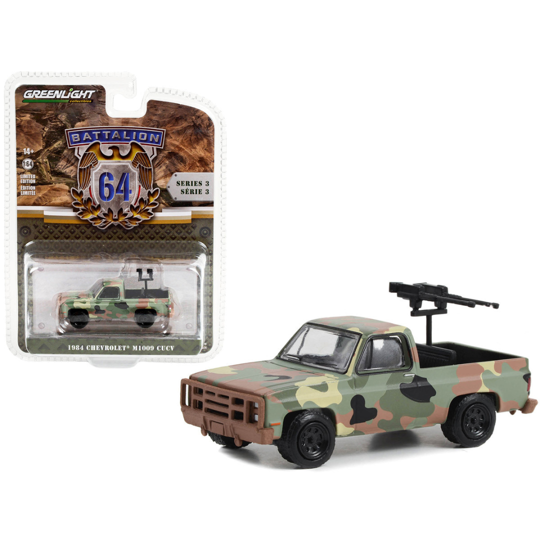 1984 Chevy M1009 CUCV Truck 1/64 Diecast Classic Auto Store Online