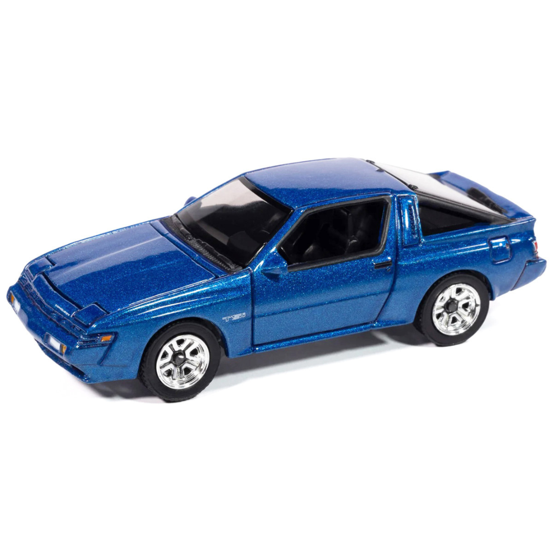 1988 Chrysler Conquest TSi Bright Blue Metallic "Modern Muscle" Series 1/64 Diecast Model Car