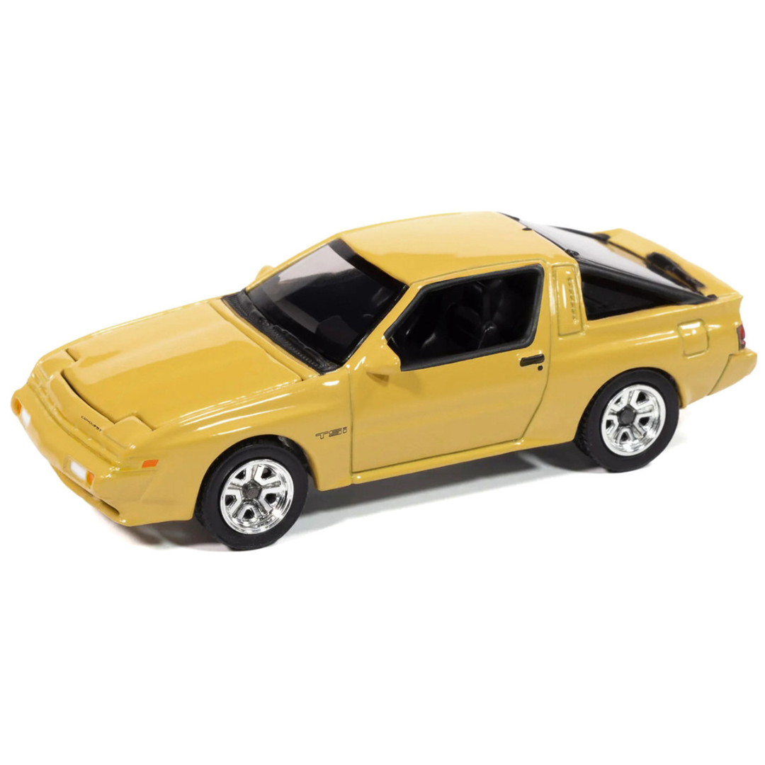 1988 Chrysler Conquest TSi San Marino Yellow "Modern Muscle" Series 1/64 Diecast Model Car