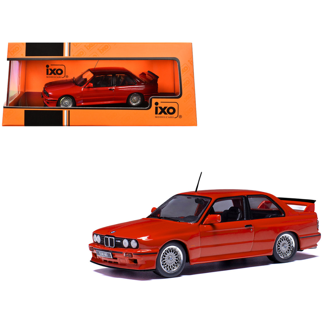 1990 BMW M3 Sport Evolution Red 1/43 Diecast Model