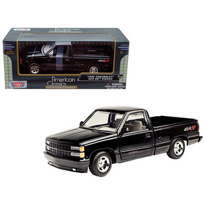 1992-chevrolet-454-ss-pickup-truck-black-1-24-diecast-model-car-by-motormax
