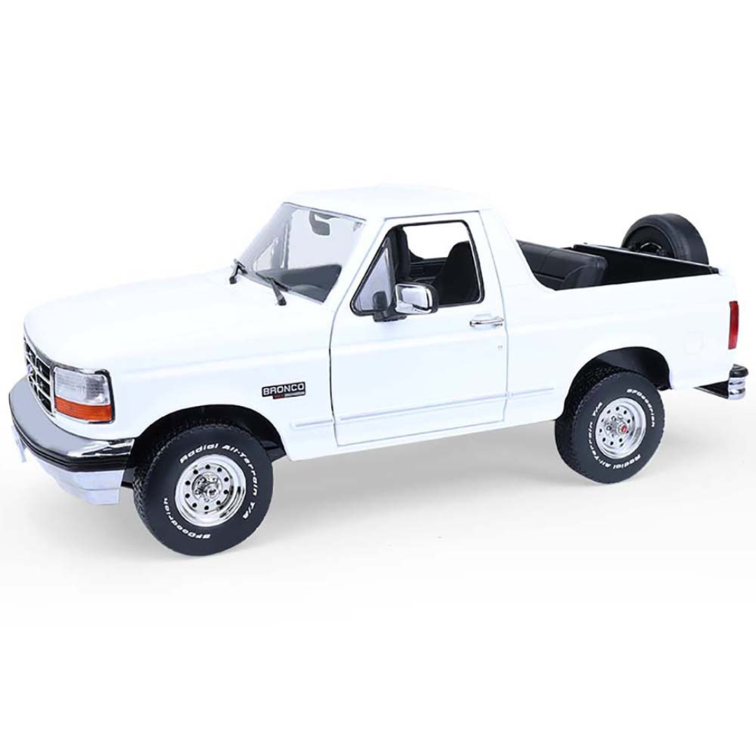 1993 Ford Bronco XLT Oxford White "Artisan Collection" 1/18 Diecast Model Car