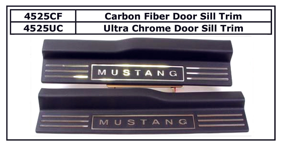 Ford Mustang Door Sill Trim