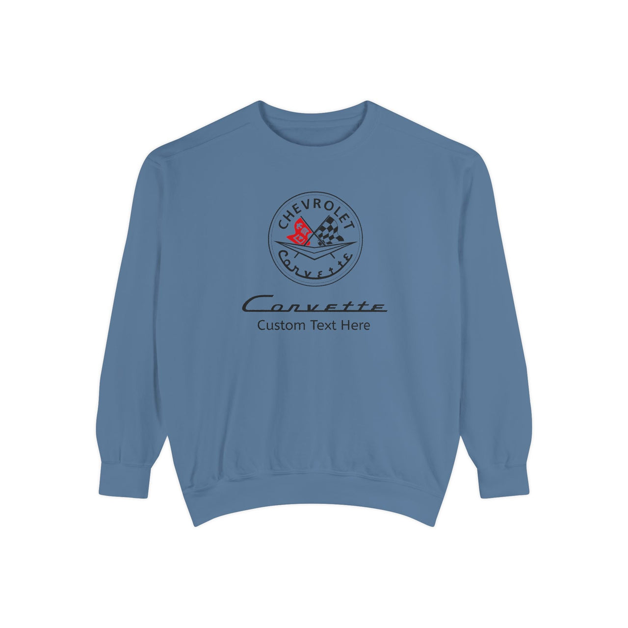Personalized C1 Corvette Comfort Colors® Unisex Garment-Dyed Premium Sweatshirt