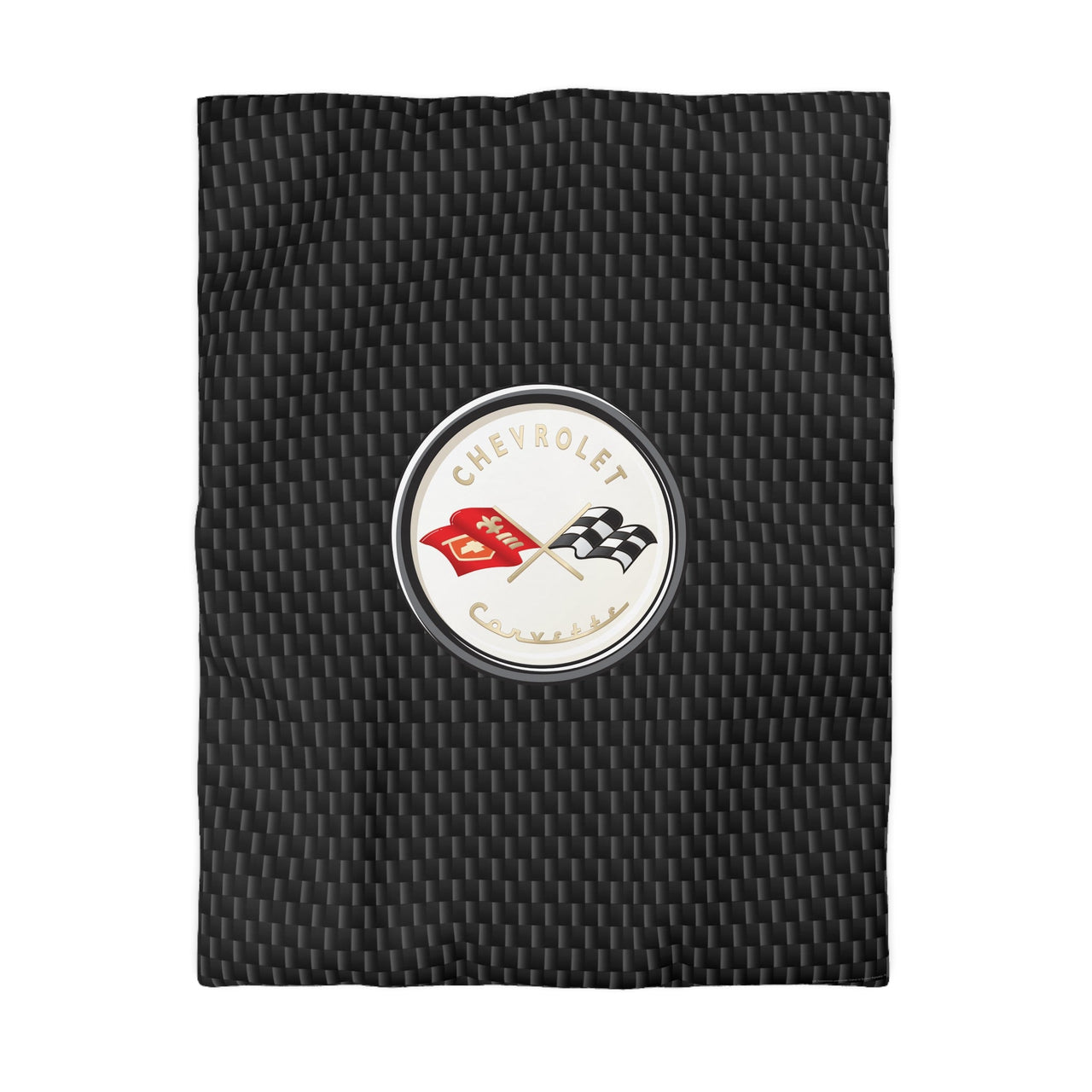 Corvette C1 Microfiber Carbon Duvet Cover – Perfect for Car Enthusiasts!