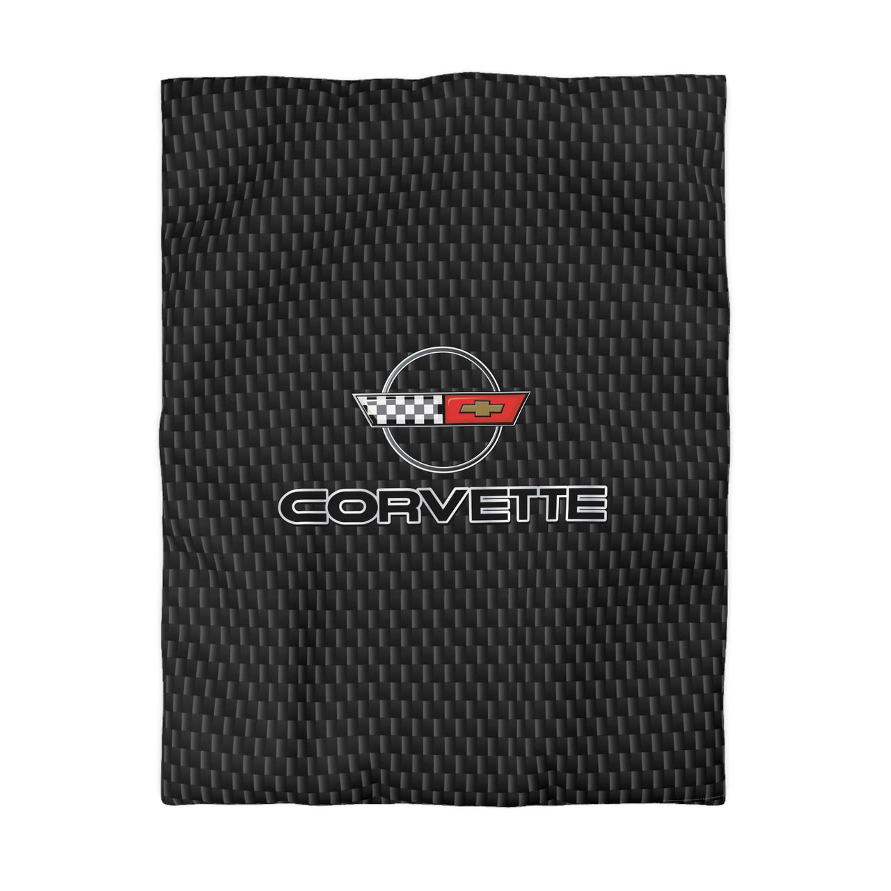 Corvette C4 Microfiber Carbon Duvet Cover – Perfect for Car Enthusiasts!