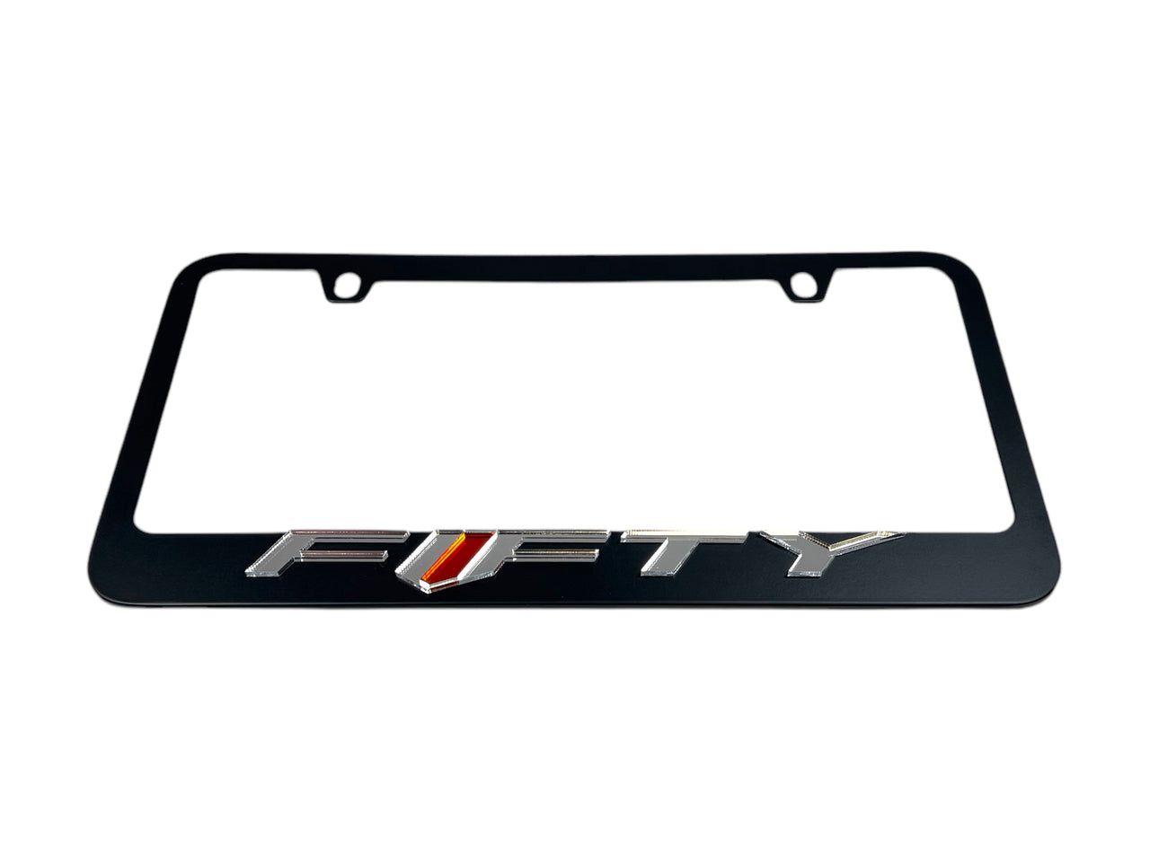 Chevrolet Camaro Fifty Black License Plate Frame