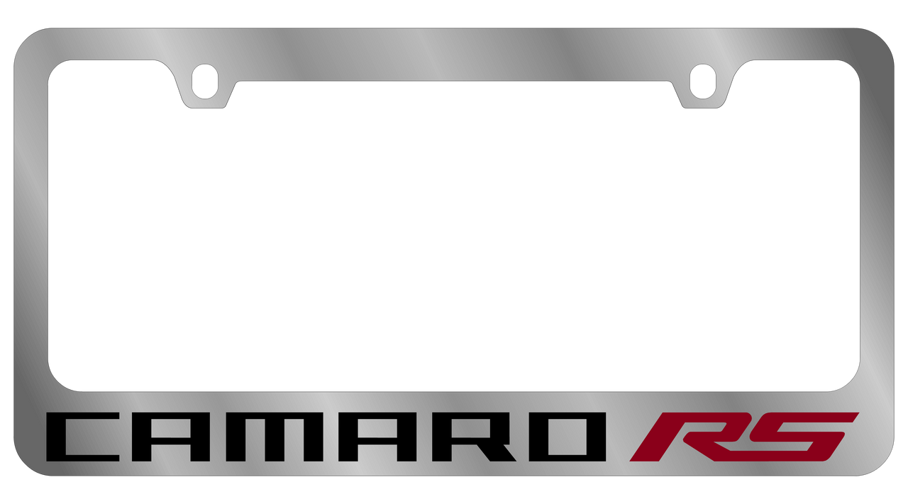 2010 Chevrolet Camaro RS Chrome License Plate Frame