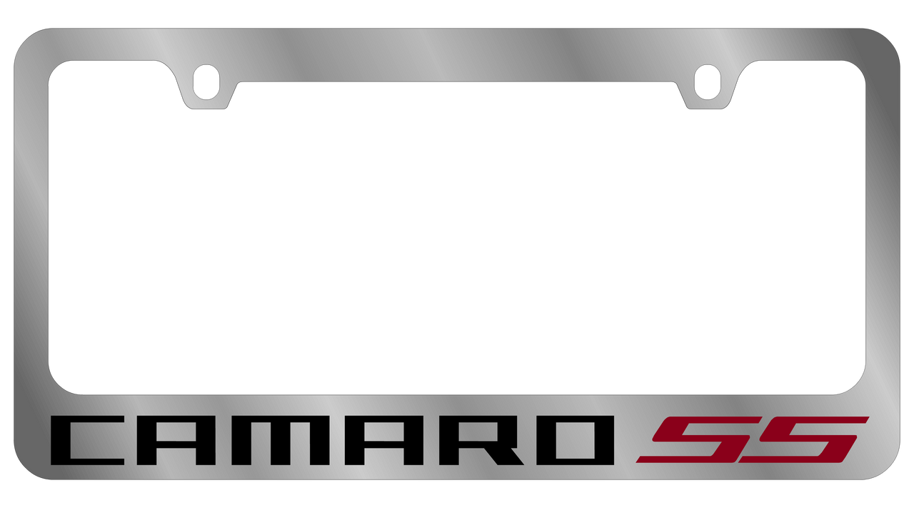 2010 Chevrolet Camaro SS Chrome License Plate Frame