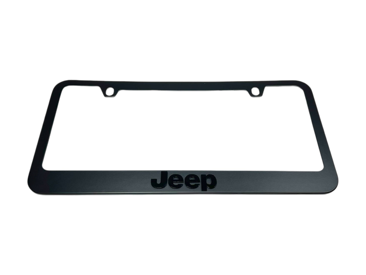 Jeep Blacked Out License Plate Frame