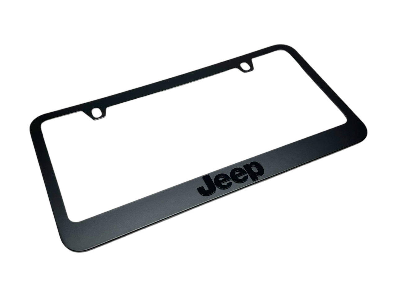Jeep Blacked Out License Plate Frame