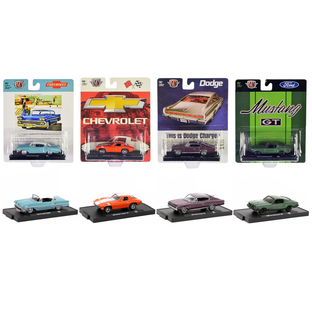 Set of 4 Limited Edition Diecast Models Classic Auto Store Online