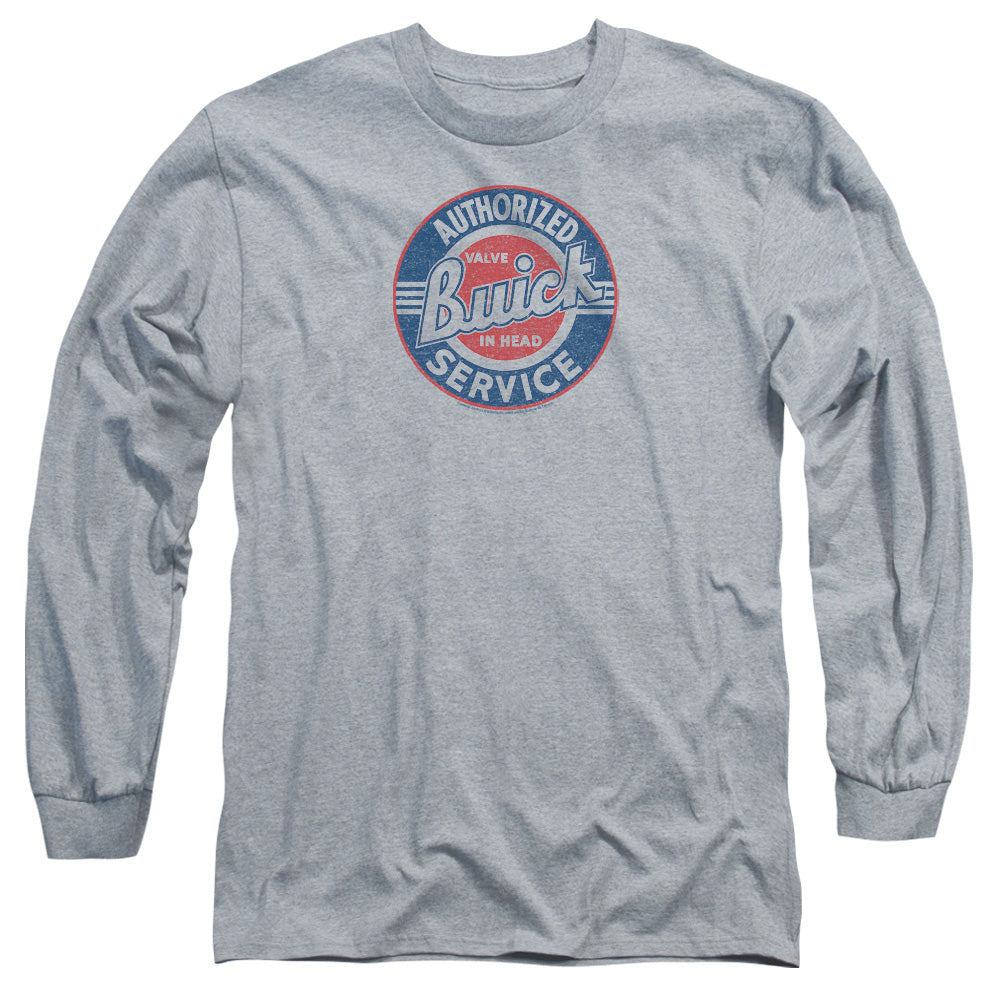 Buick Authorized Service Adult Long Sleeve Tee Athletic Heather