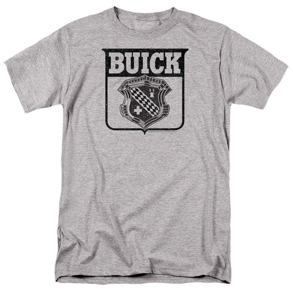 Buick 1946 Emblem Adult Regular Fit Short Sleeve Tee Athletic Heather