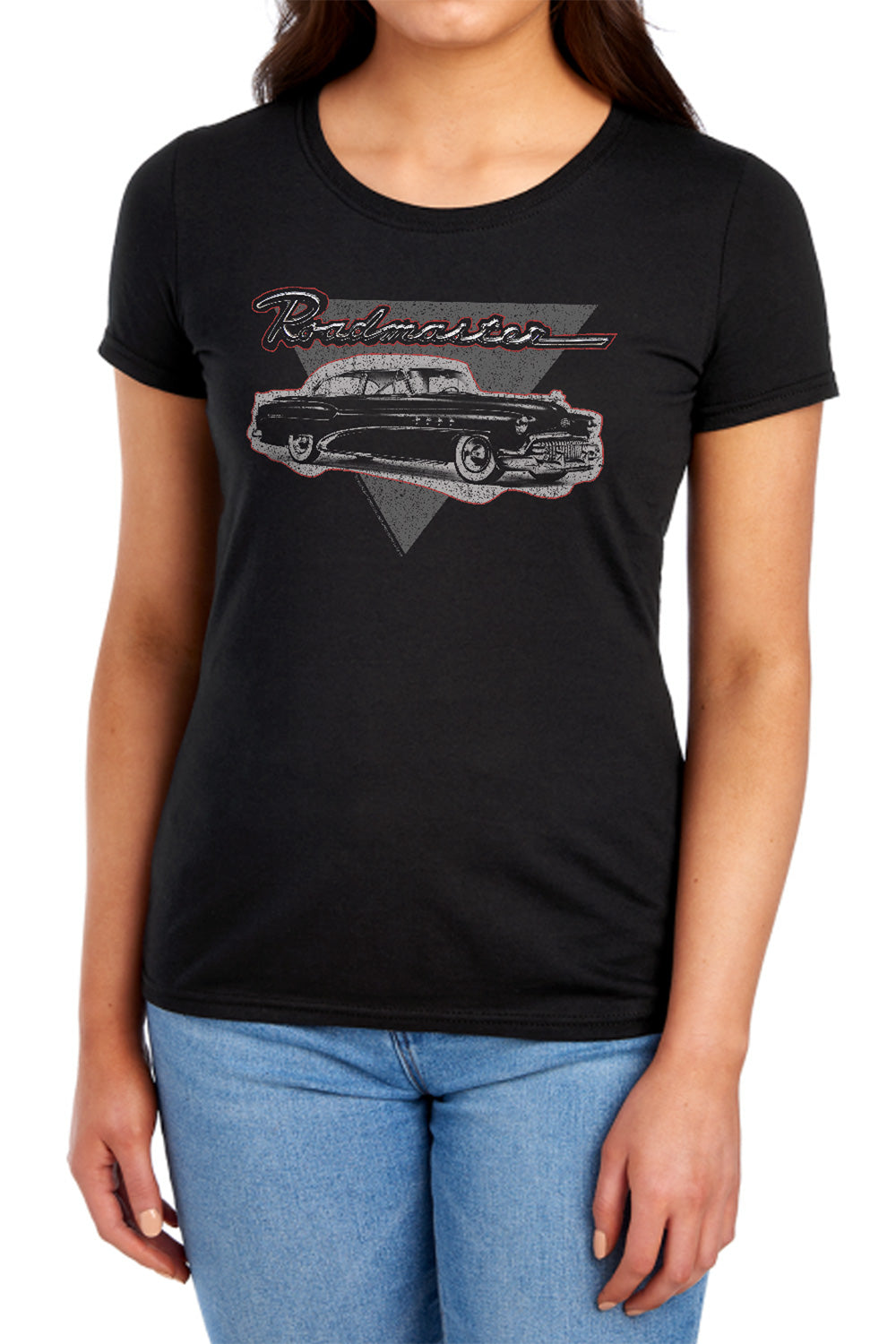 Buick 1952 Roadmaster Women’s Short Sleeve Tee Black