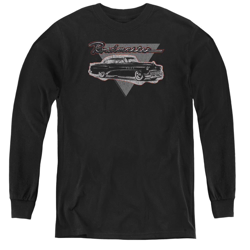 Buick 1952 Roadmaster Youth Long Sleeve Tee Black