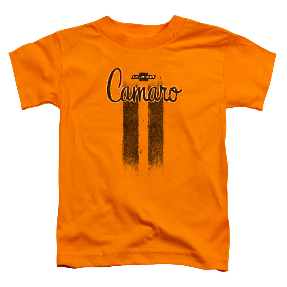 Chevrolet Camaro Stripes - Toddler Short Sleeve - Orange