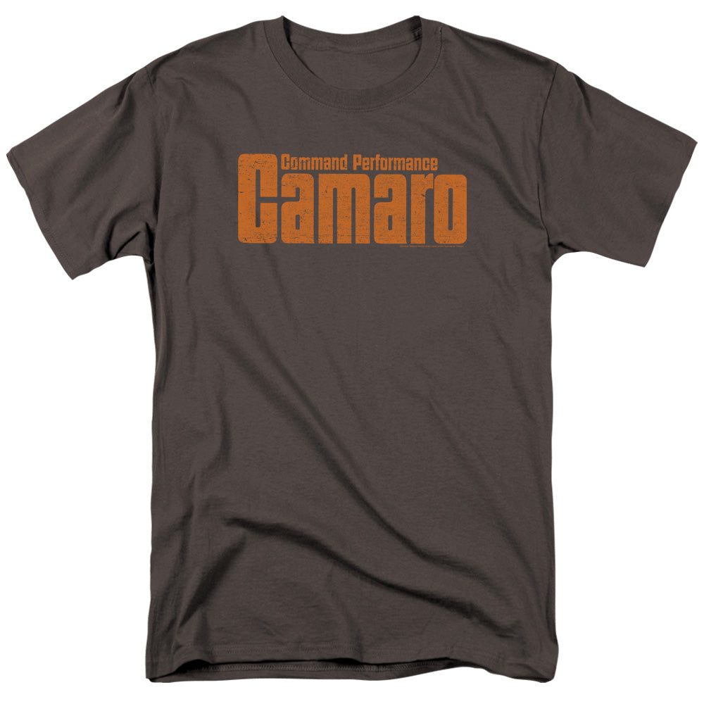 Chevrolet Camaro Command Performance-Adult Regular Fit Short Sleeve-Charcoal