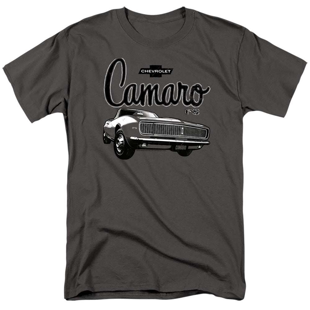 Chevrolet Camaro Script Car-Adult Regular Fit Short Sleeve
