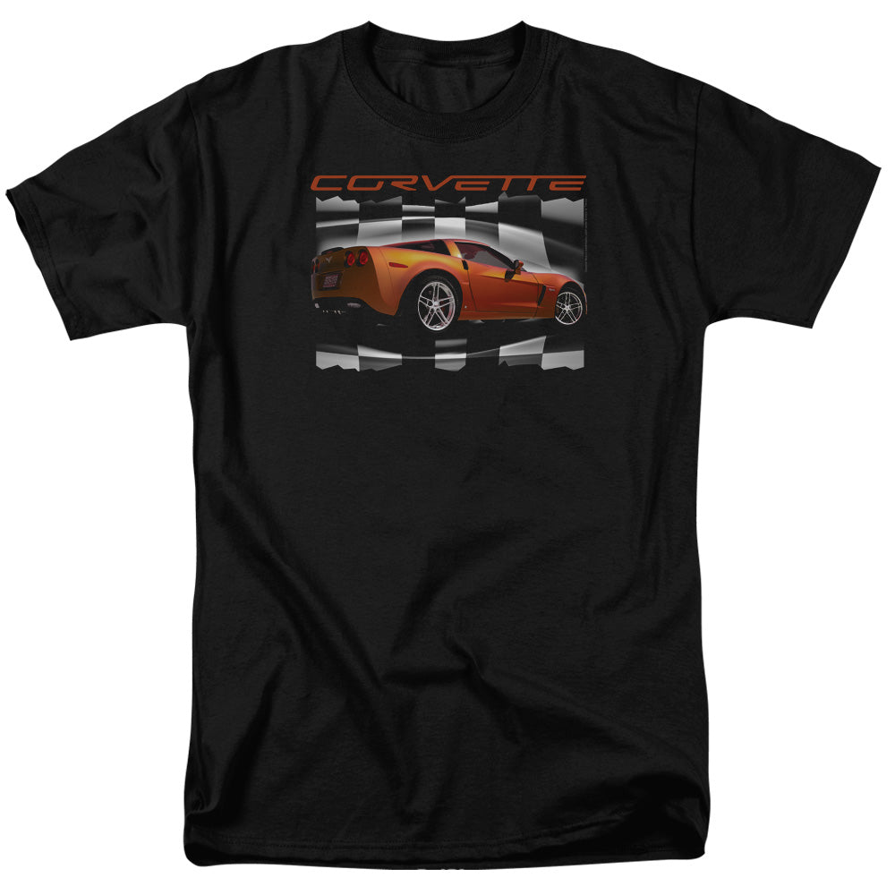 Chevrolet C6 Corvette Z06 Orange Adult Regular Fit Short Sleeve