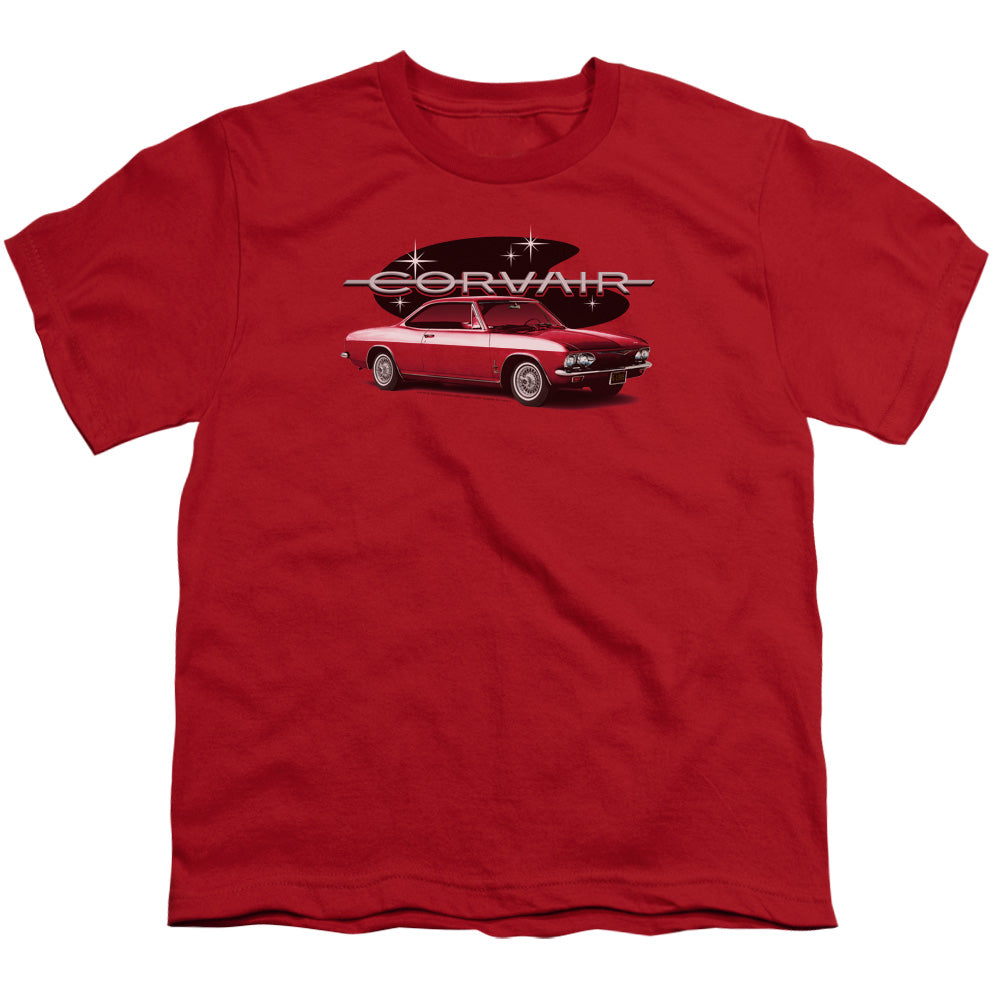 Chevrolet 65 Corvair Mona Spyda Coupe - Youth Short Sleeve - Red