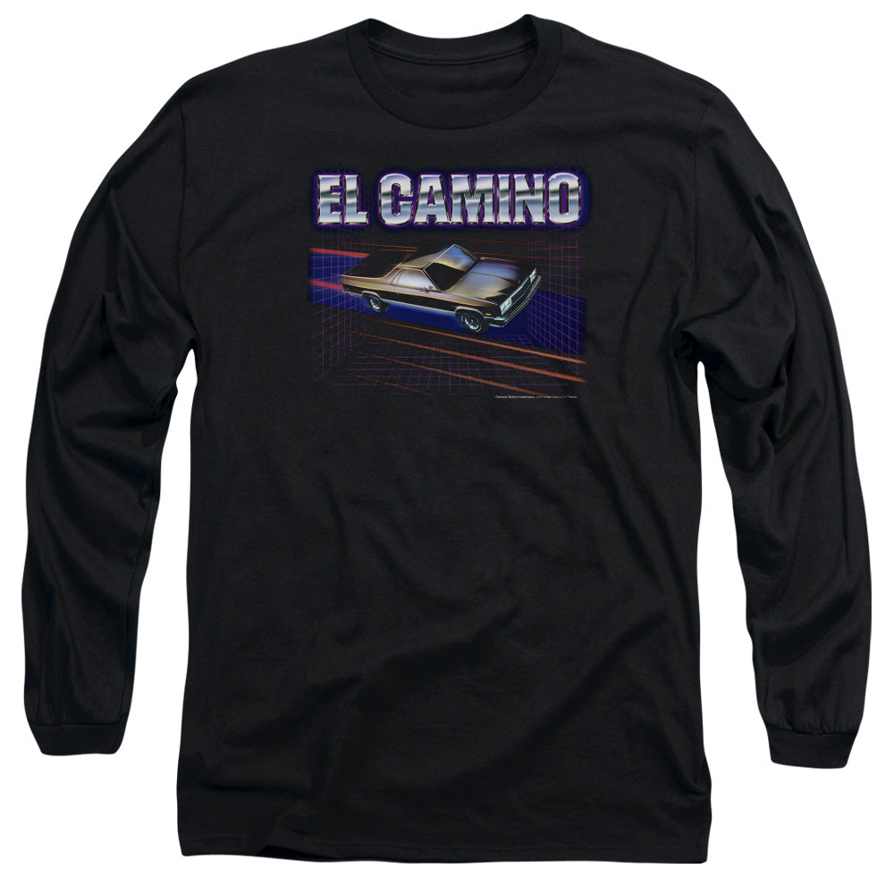 Chevrolet El Camino 85-Adult Long Sleeve-Black