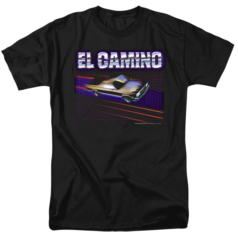 Chevrolet El Camino 85-Adult Regular Fit Short Sleeve-Black