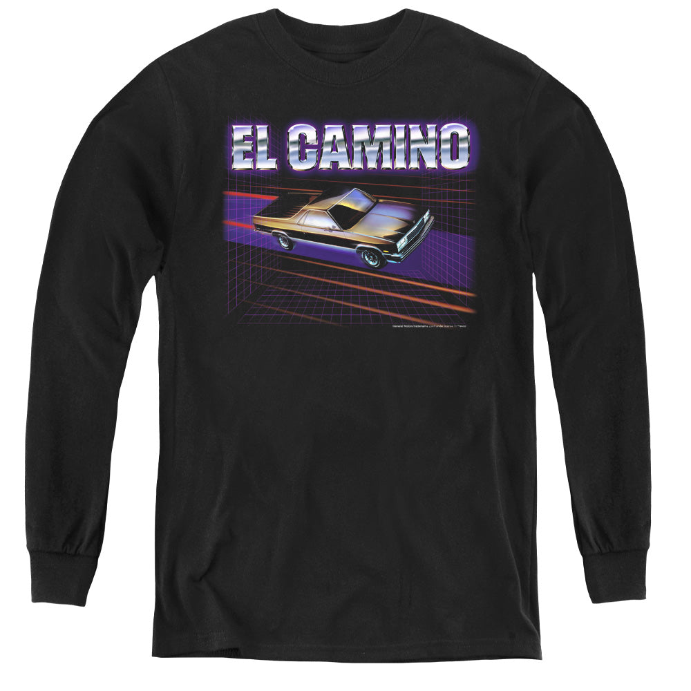 Chevrolet El Camino 85-Long Sleeve Youth-Black