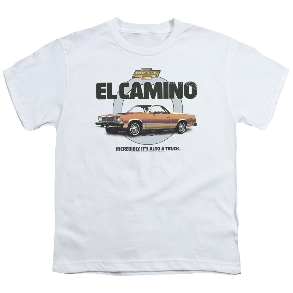 Chevrolet Also A Truck - Youth Short Sleeve - White