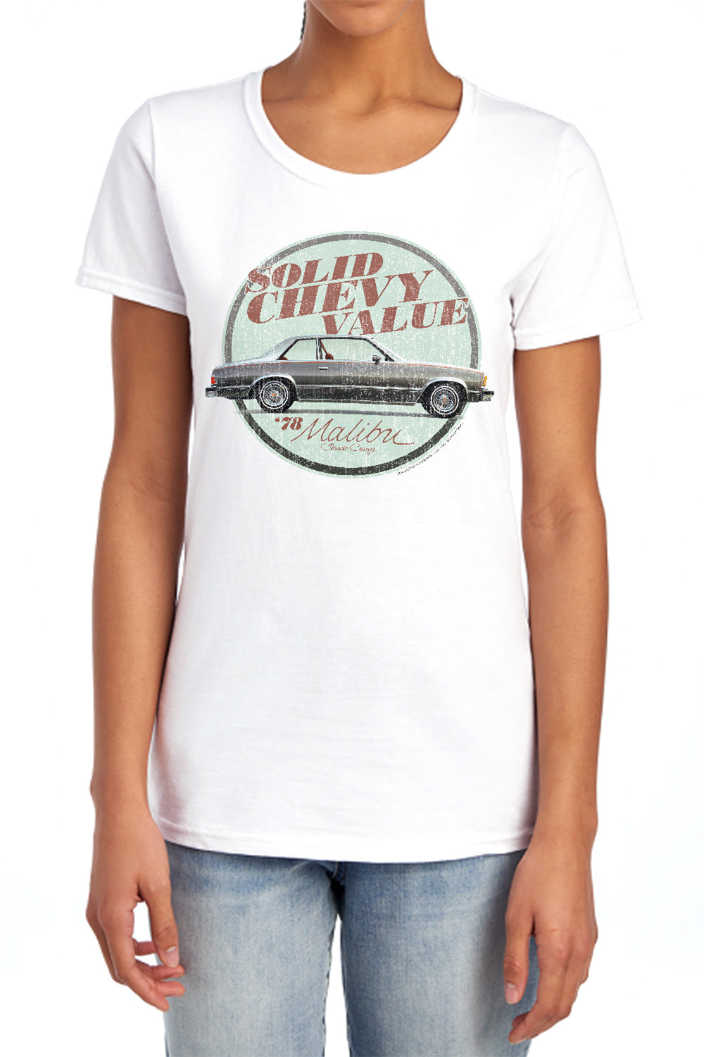 Chevrolet Do The Bu-Women's Short Sleeve-White