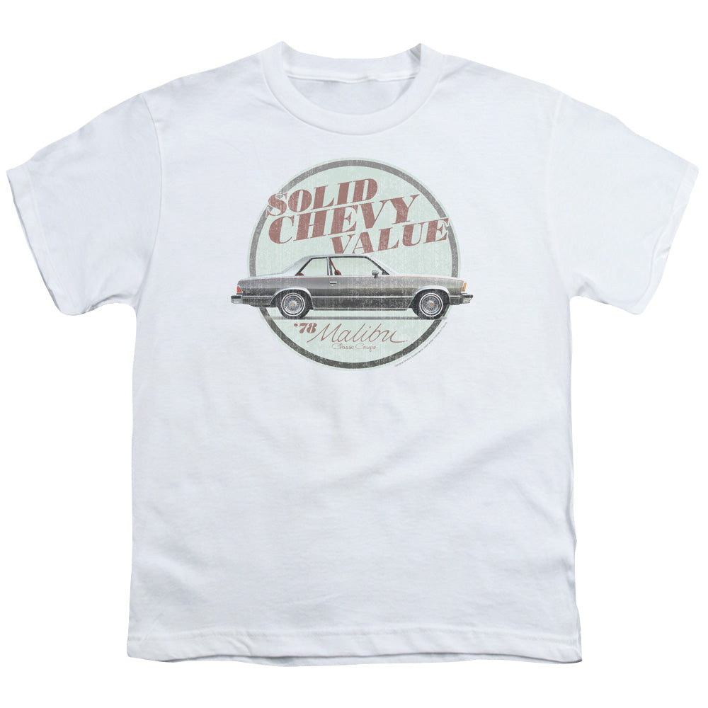 Chevrolet Do The Bu - Youth Short Sleeve - White