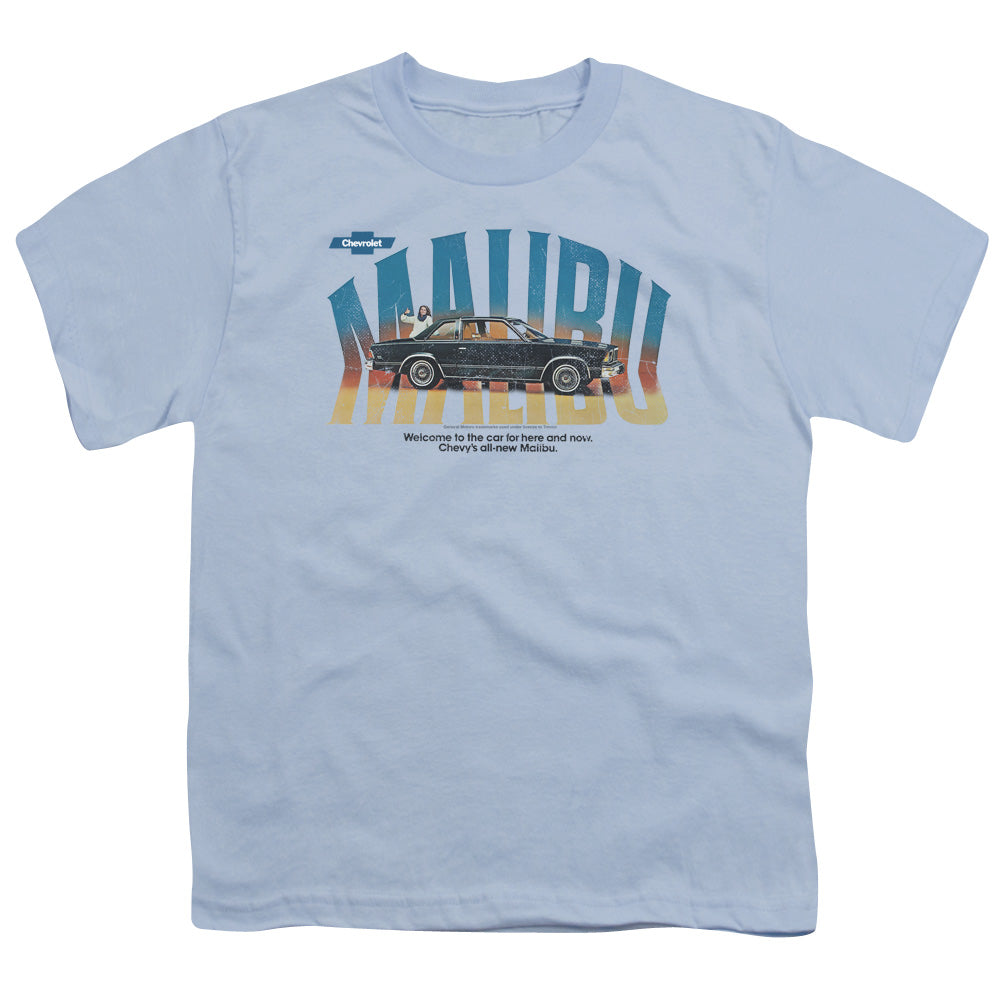 Chevrolet Thumbs Up-Youth Short Sleeve-Light Blue