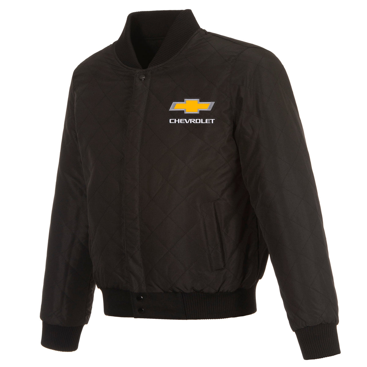 Chevy Reversible Wool and Leather Jacket