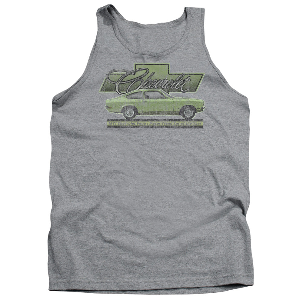 Chevrolet Vega Car of the Year 71-Adult Tank Top-Athletic Heather