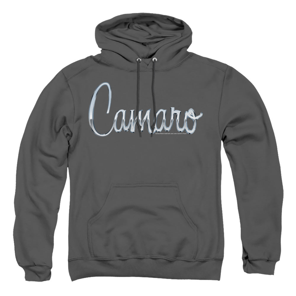 Chevrolet Classic Camaro Metal-Adult Pullover Hoodie-Charcoal