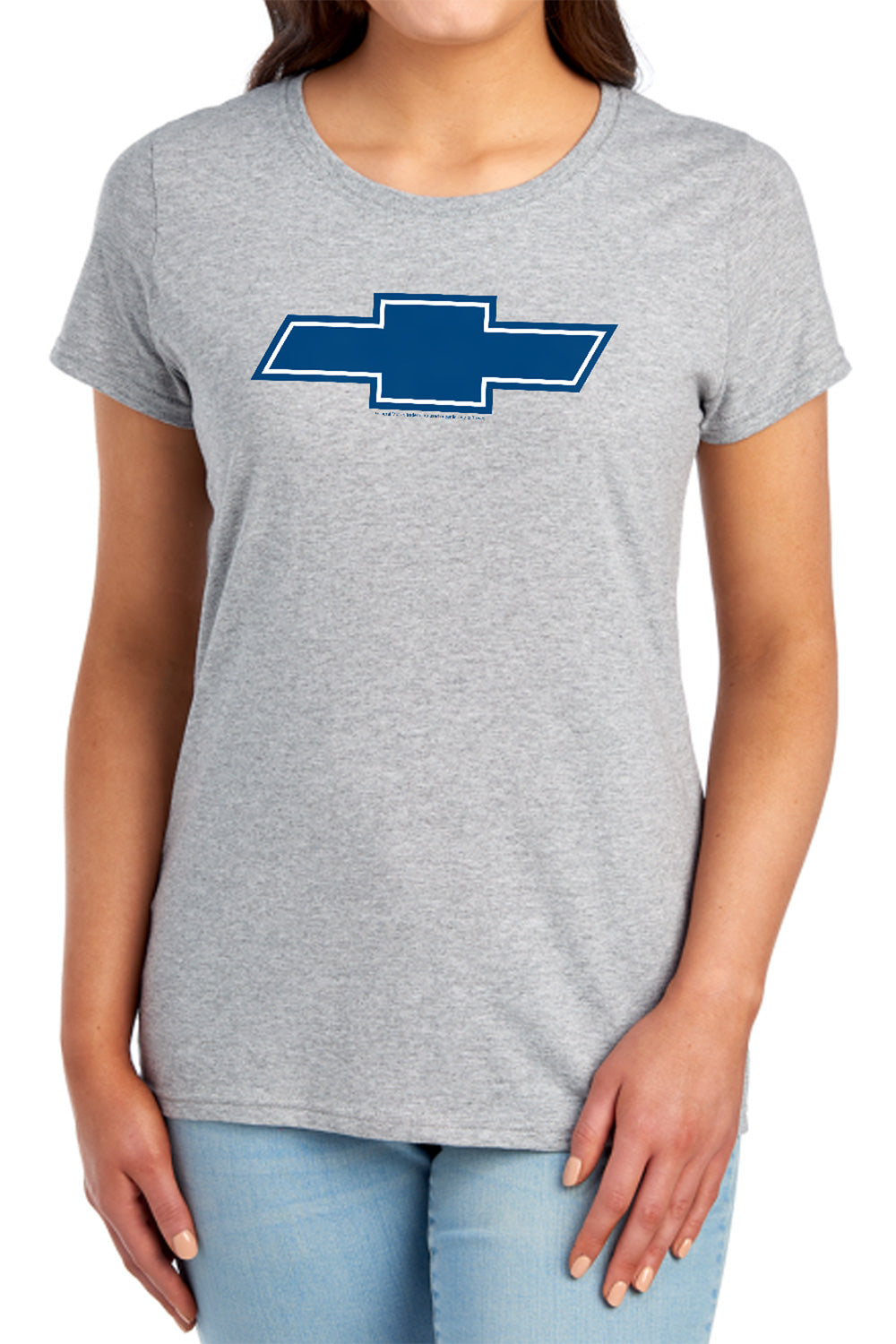 Chevrolet Simple Vintage Bowtie - Women's Short Sleeve - Athletic Heather