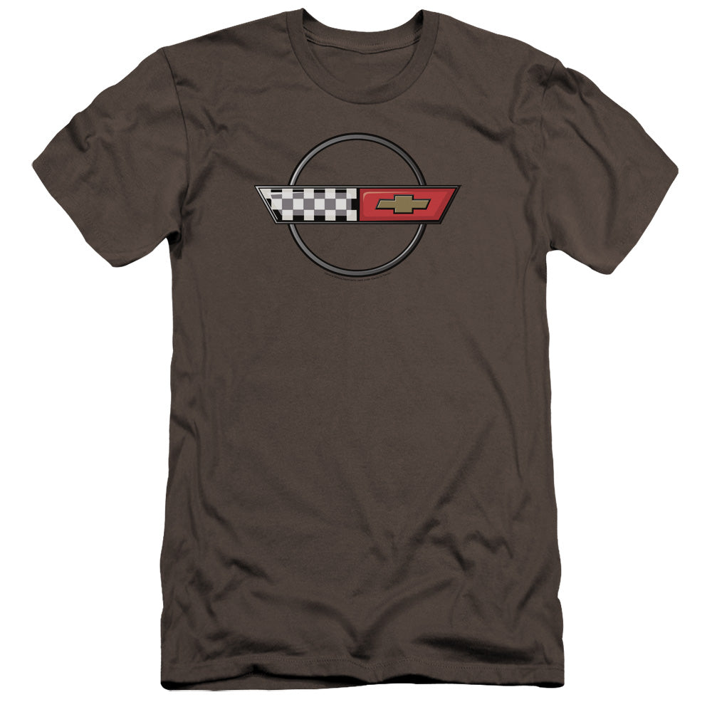 Chevrolet - Corvette Modern Emblem Premium Canvas Adult Slim Fit 30/1 Chevrolet - Corvette Modern Emblem Premium Canvas Adult Slim Fit 30/1